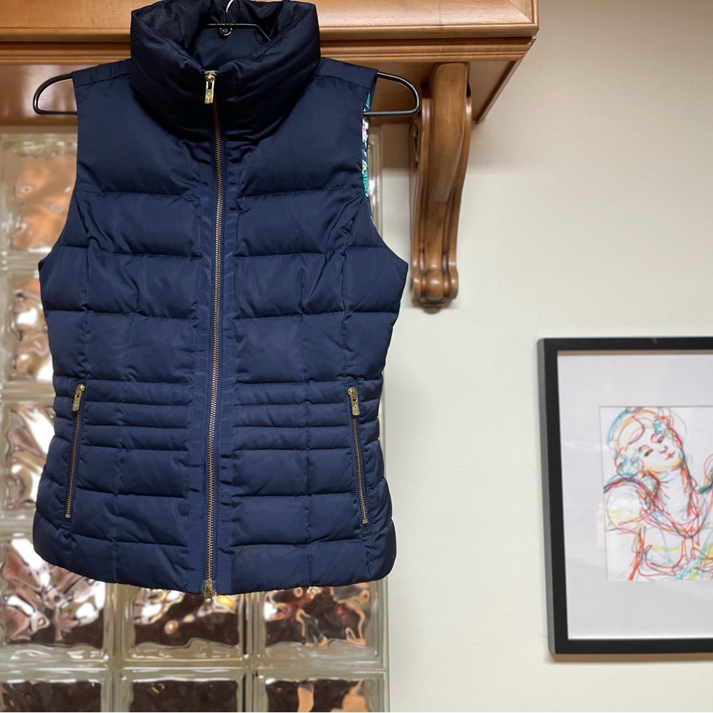 Lilly Pulitzer down vest